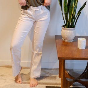 BCBG Linen Work Pants